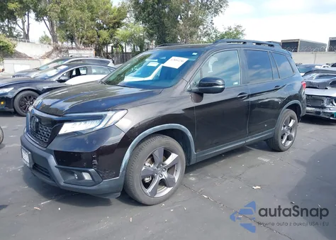 2019 Honda Passport Touring z USA, uszkodzony, nr VIN 5FNYF7H97KB005438